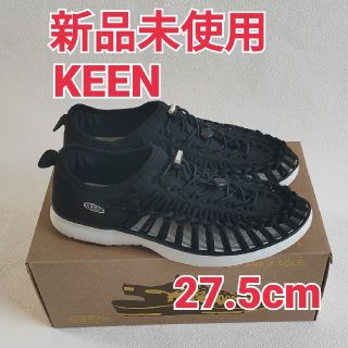 キーン(KEEN)のKEEN キーン ユニーク 02 ブラック 新品未使用タグ付き 27.5センチ(サンダル)