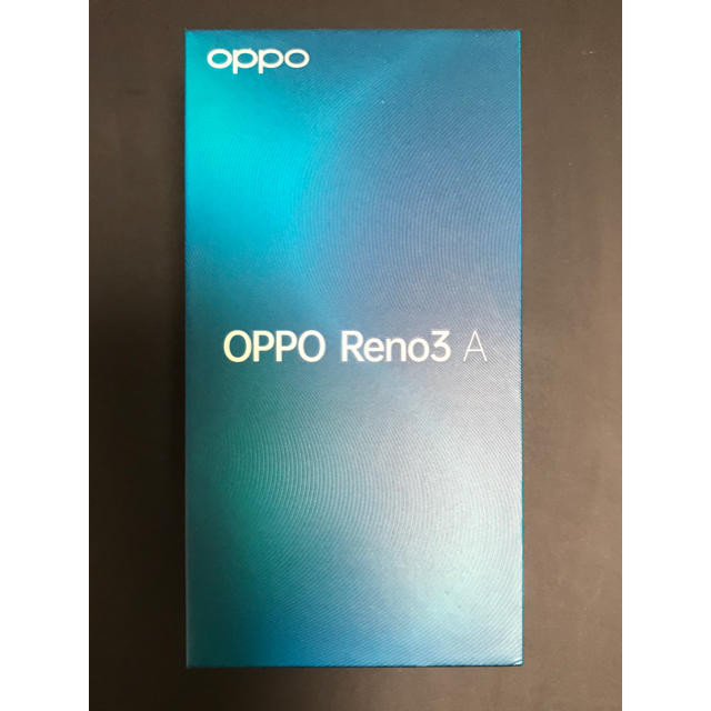 OPPOのReno3A ブラック スマホ/家電/カメラのスマートフォン/携帯電話(スマートフォン本体)の商品写真
