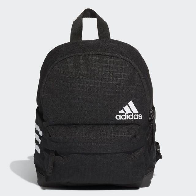 adidas(アディダス)の【新品】adidas / スモールバックパック（ブラック / ホワイト） レディースのバッグ(リュック/バックパック)の商品写真