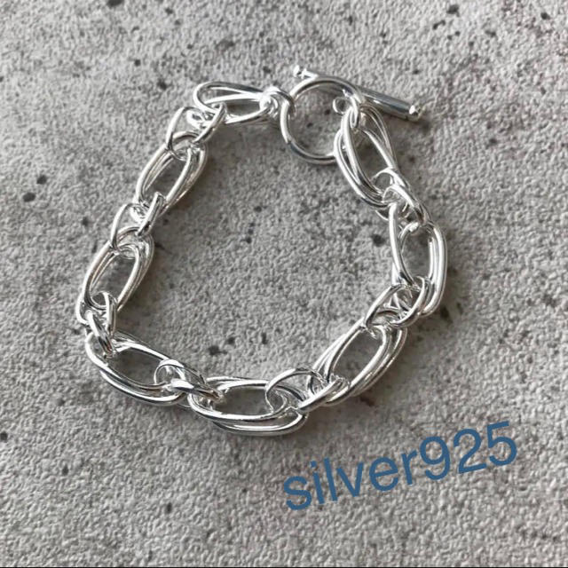 TODAYFUL(トゥデイフル)のsilver925  チェーン　バングル　ブレスレット レディースのアクセサリー(ブレスレット/バングル)の商品写真