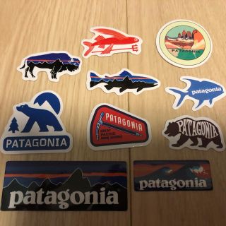 パタゴニア(patagonia)のカッティングステッカー　ミニ10枚(その他)