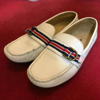 ラルフローレン(Ralph Lauren)の美品ラルフローレン　本革ドライビングシューズ 8D 約26cm(スリッポン/モカシン)