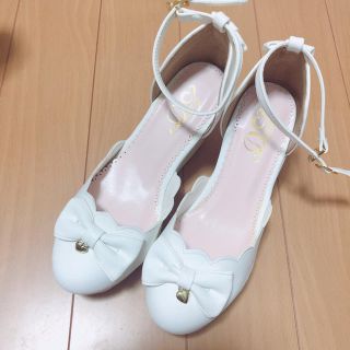 ユメテンボウ(夢展望)の新品＊夢展望＊厚底スカラップパンプス(ハイヒール/パンプス)