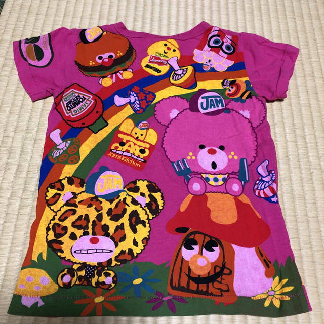 JAM(ジャム)の値下げ110 JAM JoyFull AND MONSTER Tシャツ グラスラ キッズ/ベビー/マタニティのキッズ服女の子用(90cm~)(Tシャツ/カットソー)の商品写真