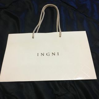 イング(INGNI)のINGNI ショップ紙袋(ショップ袋)