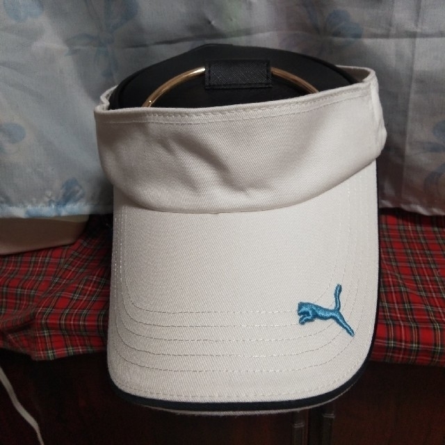 PUMA(プーマ)のゴルフ用サンバイザー メンズの帽子(サンバイザー)の商品写真