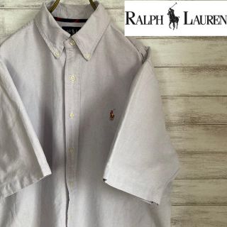 ラルフローレン(Ralph Lauren)のXLサイズ 古着 半袖シャツ ラルフローレン ワンポイント刺繍ロゴ クラシック(シャツ)