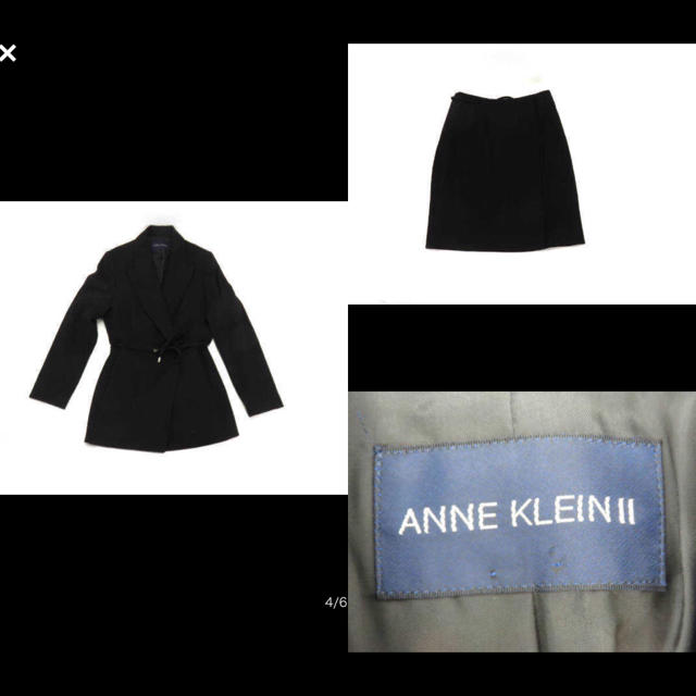 ANNE KLEIN(アンクライン)の 【美品】☆アンクライン パンツ スカート セットアップ 各1点 レディースのフォーマル/ドレス(スーツ)の商品写真