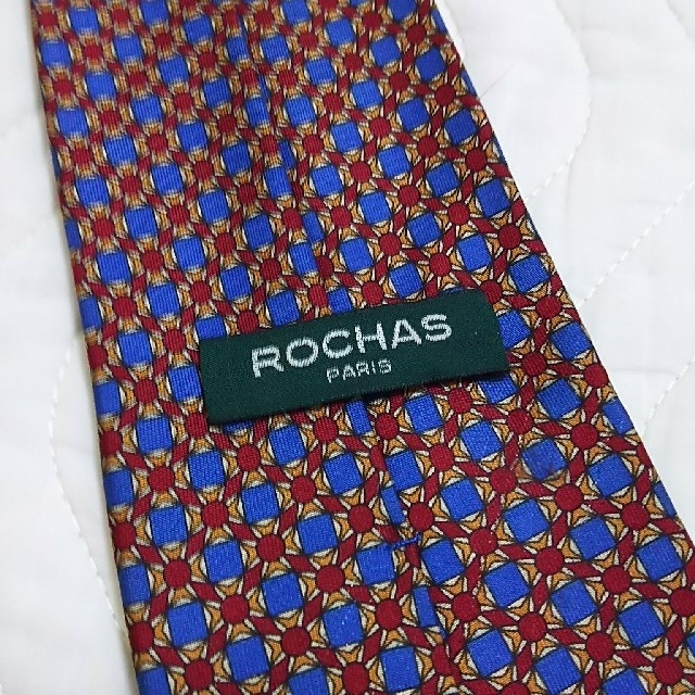 ROCHAS(ロシャス)のお値下げ☆ROCHAS ロシャス シルク ネクタイ メンズのファッション小物(ネクタイ)の商品写真
