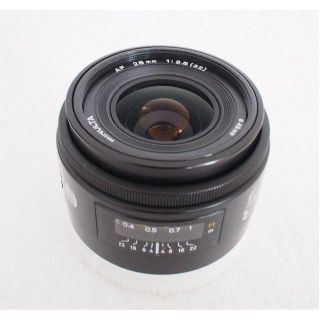 コニカミノルタ(KONICA MINOLTA)の【送料無料】ミノルタ　AF28mmF2.8(単焦点)　ソニーAマウント(レンズ(単焦点))