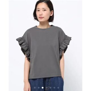 ジャーナルスタンダード(JOURNAL STANDARD)の【掲載8/8まで】ジャーナルスタンダード  袖 フリル Tee /カットソー(カットソー(半袖/袖なし))