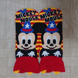 ミッキーマウス(ミッキーマウス)の【Disney】Mickey Mouse 履き口フリル ソックス(ソックス)
