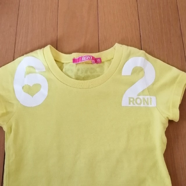 RONI(ロニィ)のRONI  ロゴプリントTシャツ　SS(100) キッズ/ベビー/マタニティのキッズ服女の子用(90cm~)(Tシャツ/カットソー)の商品写真