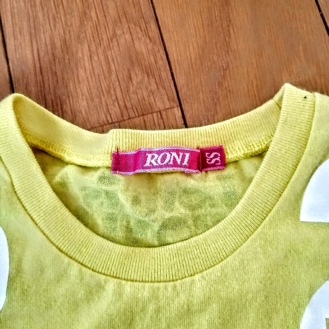 RONI(ロニィ)のRONI  ロゴプリントTシャツ　SS(100) キッズ/ベビー/マタニティのキッズ服女の子用(90cm~)(Tシャツ/カットソー)の商品写真