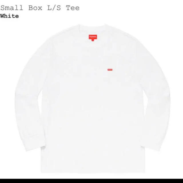 Supreme(シュプリーム)のsupreme small box logo ロンT S メンズのトップス(Tシャツ/カットソー(七分/長袖))の商品写真