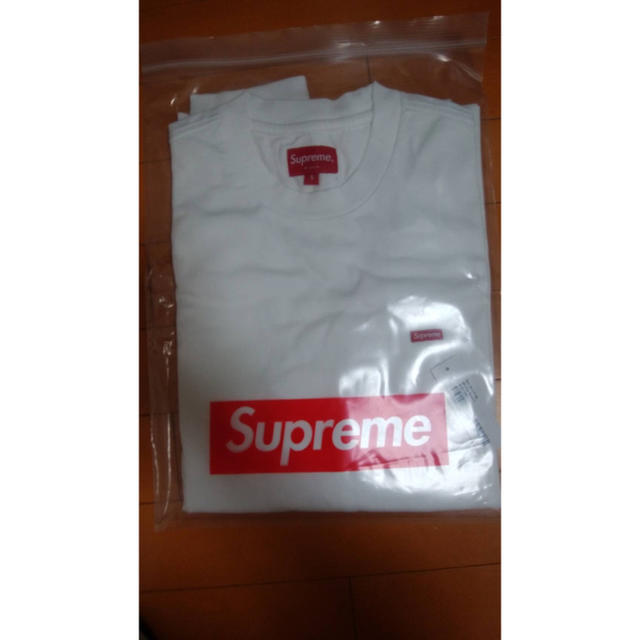 Supreme(シュプリーム)のsupreme small box logo ロンT S メンズのトップス(Tシャツ/カットソー(七分/長袖))の商品写真