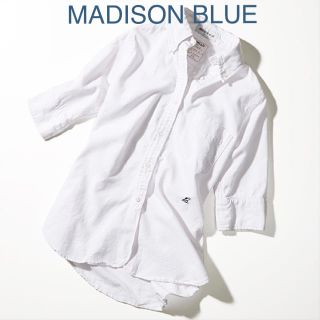 マディソンブルー(MADISONBLUE)の【MADISON BLUEマディソンブルー】オックスフォードシャツ/リネンシャツ(シャツ/ブラウス(半袖/袖なし))