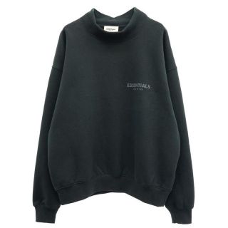 フィアオブゴッド(FEAR OF GOD)のSサイズ essentials Mockneck Fleece ブラック(スウェット)