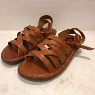 trippen - トリッペン trippen サンダル レザーサンダル 39 ブラウンの