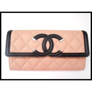 シャネル(CHANEL)の💕CHANELロングウォレット・20ss・CCフィリグリー💕(財布)