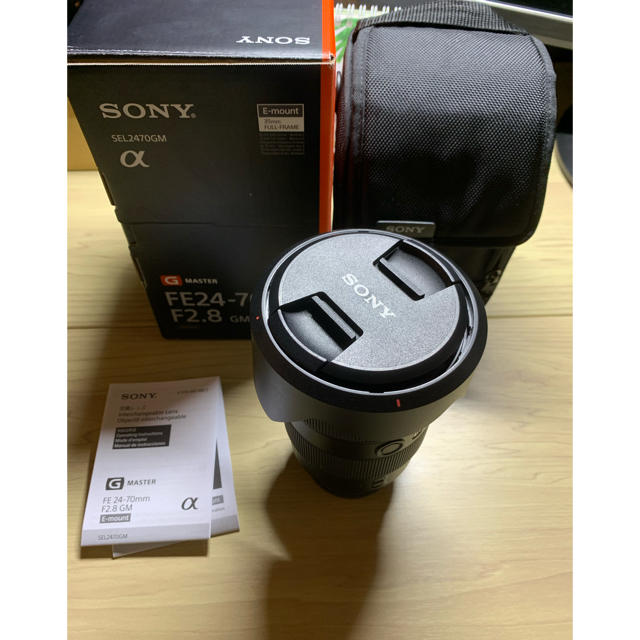 SONY(ソニー)の【美品】SEL2470GM FE 24-70mm F2.8 GM sony  スマホ/家電/カメラのカメラ(レンズ(ズーム))の商品写真