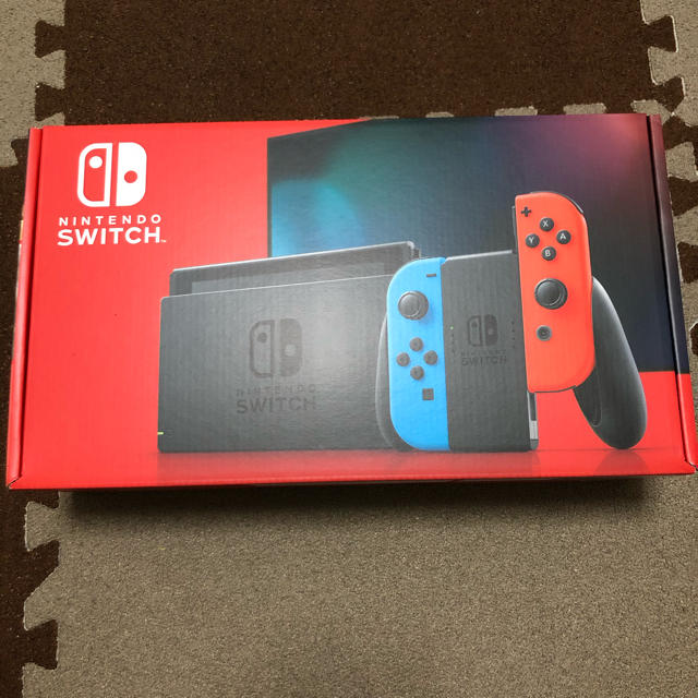 N S - 新品未開封☆S 任天堂スイッチ 本体 ネオンブルー ニンテンドウ
