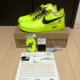 オフホワイト(OFF-WHITE)の値下げ　ナイキ　オフホワイト　エアフォース　NIKE  the10(スニーカー)