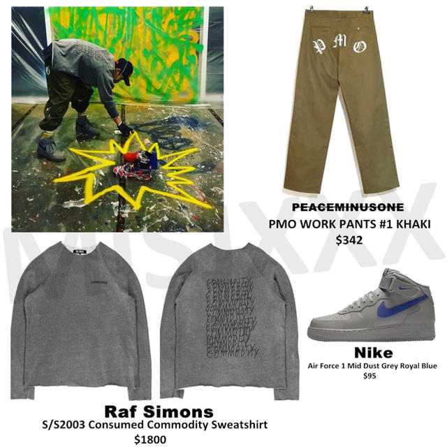 RAF SIMONS(ラフシモンズ)のジヨン着用 RAF SIMONS 2003SS オーバーサイズスウェット メンズのトップス(スウェット)の商品写真