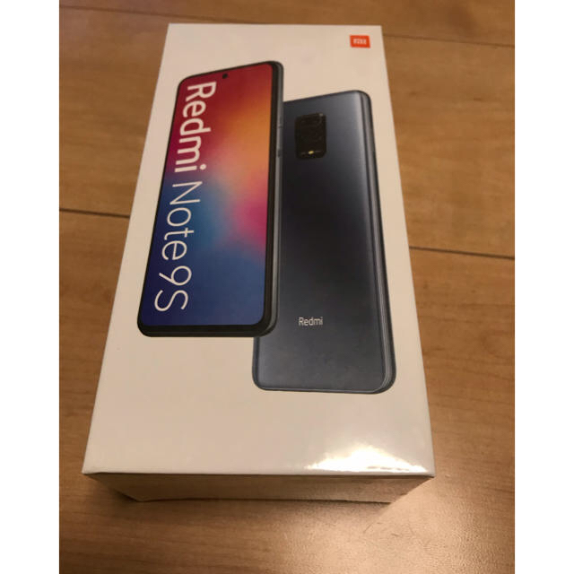 新品・国内版 Redmi Note 9S 128GB Aurora BlueGPS機能ワンセグチューナー