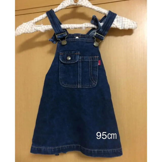 【95㎝】ジャンパースカート キッズ/ベビー/マタニティのキッズ服女の子用(90cm~)(スカート)の商品写真