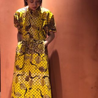 ビューティアンドユースユナイテッドアローズ(BEAUTY&YOUTH UNITED ARROWS)のroku6＜IMPERIAL MEASURE×6＞ MAXI DRESS(ロングワンピース/マキシワンピース)