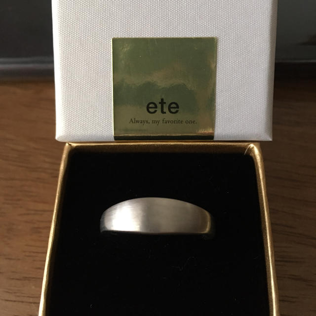 ete(エテ)のete エテ　シルバーリング　19【美品】 レディースのアクセサリー(リング(指輪))の商品写真