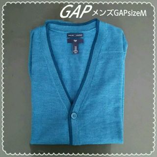 ギャップ(GAP)のGAPメンズカーディガン青系sizeM(カーディガン)