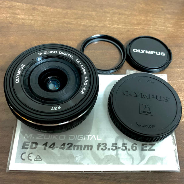 【美品】M.ZUIKO 14-42mm f3.5-5.6 EZ ブラック