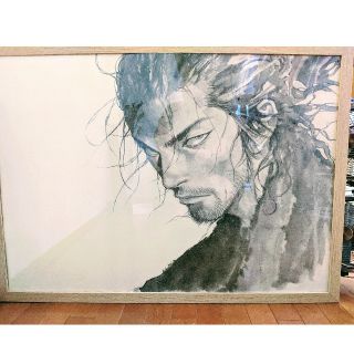 バガボンド B1ポスター 最後のマンガ展 宮本武蔵　額装