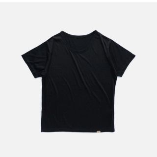 コモリ(COMOLI)のCOLINA　 WASHABLE SILK TEE(Tシャツ/カットソー(半袖/袖なし))