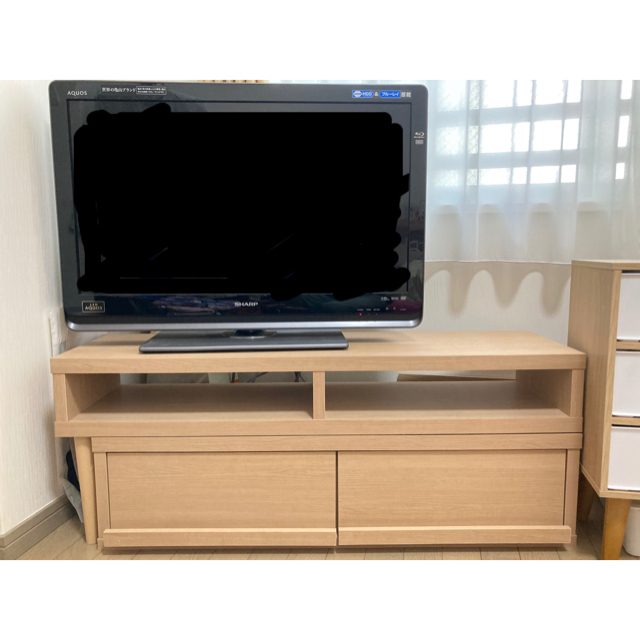 ニトリ(ニトリ)のテレビボード　伸縮可能105〜196cm インテリア/住まい/日用品の収納家具(棚/ラック/タンス)の商品写真