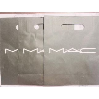 マック(MAC)のMAC ショッパー ショップ袋 3枚セット(ショップ袋)