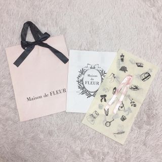 メゾンドフルール(Maison de FLEUR)のMaison de FLEUR♡ギフト袋セット(ショップ袋)