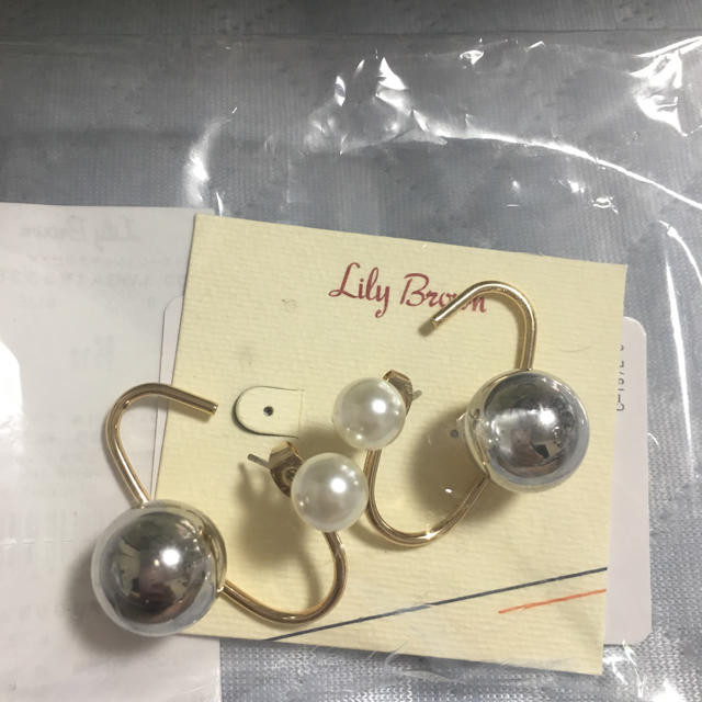 Lily Brown(リリーブラウン)のリリーブラウン バリエーションイヤカフピアス レディースのアクセサリー(ピアス)の商品写真