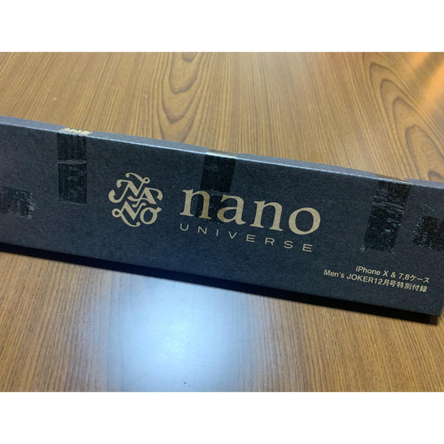 nano・universe(ナノユニバース)のナノユニバース　iPhoneケース スマホ/家電/カメラのスマホアクセサリー(iPhoneケース)の商品写真