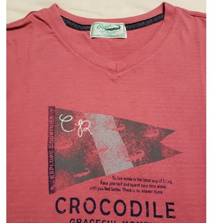 クロコダイル(Crocodile)のメンズTシャツ　クロコダイル　Ｌ(Tシャツ/カットソー(半袖/袖なし))