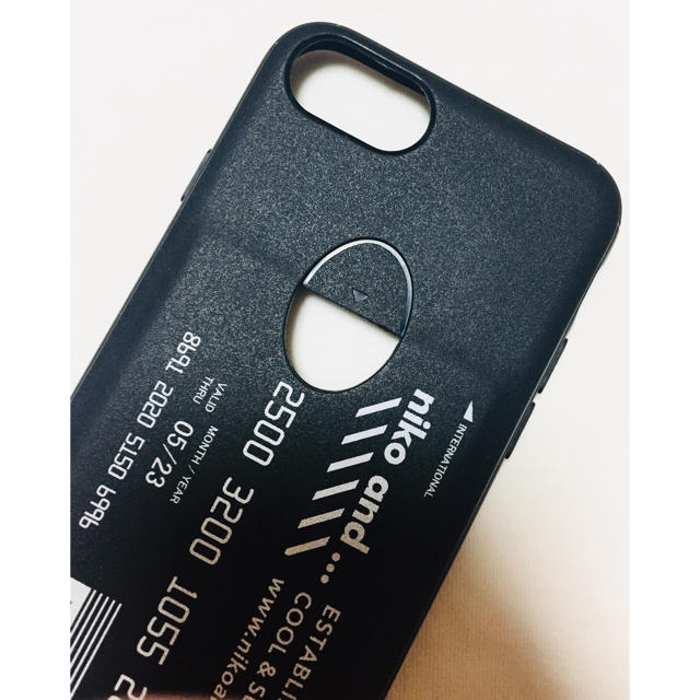 niko and...(ニコアンド)のniko and… オリジナルニコロゴスマホケース/iPhone6.6s.7.8 スマホ/家電/カメラのスマホアクセサリー(iPhoneケース)の商品写真