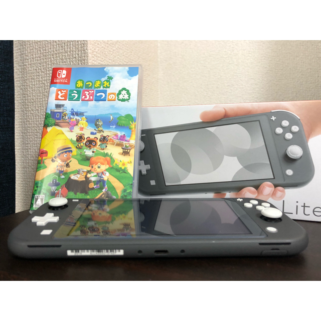 Nemoさま専用　Nintendo Switch Lite グレー　あつ森セット