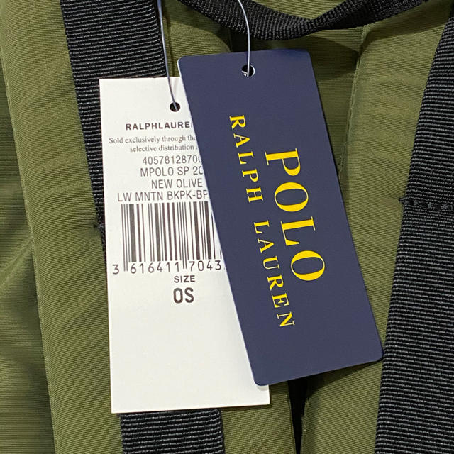 POLO RALPH LAUREN(ポロラルフローレン)の新品 定価27500円 ラルフローレン リュック バックパック メンズのバッグ(バッグパック/リュック)の商品写真