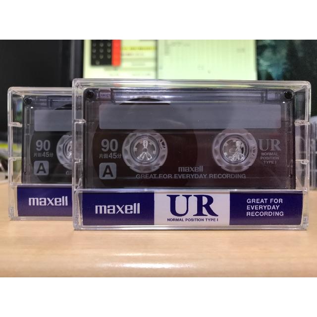 maxell(マクセル)のmaxell UR90(2巻セット) 新品 送料無料 カセットテープ スマホ/家電/カメラのオーディオ機器(その他)の商品写真