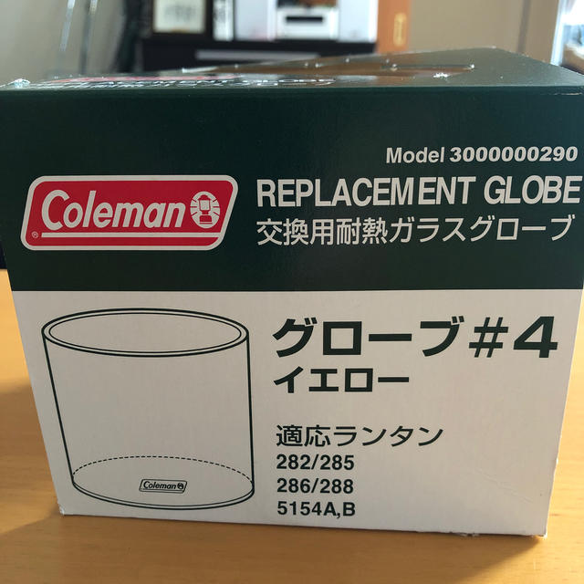 Coleman(コールマン)の【完全未使用】Colemanランタン交換用ガラス（クリア） スポーツ/アウトドアのアウトドア(ライト/ランタン)の商品写真