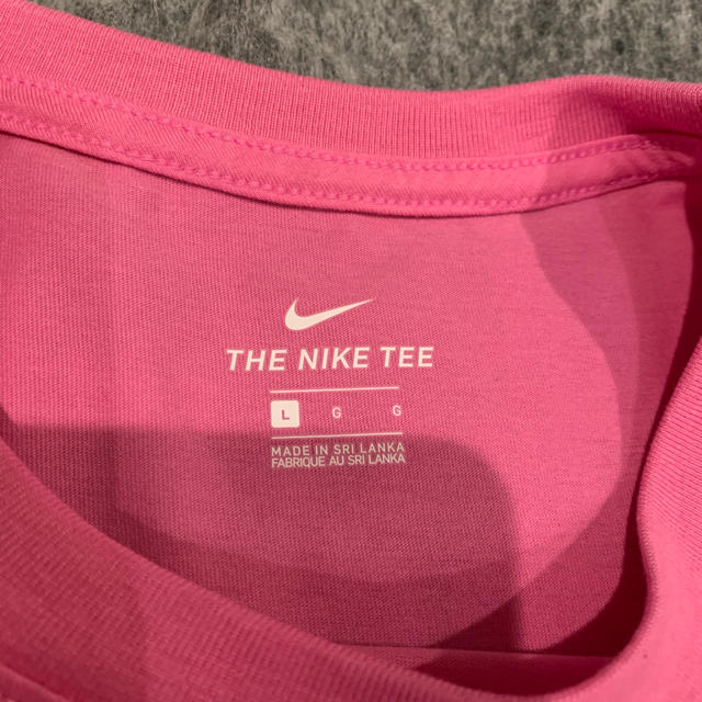 Nike 新品タグ付 Nike レディース ロゴtシャツ Lサイズ ピンクの通販 By ゆきぽん プロフ読んでくださいね ナイキならラクマ