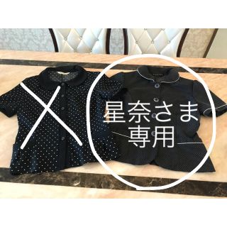 ジョア(Joie (ファッション))の星奈様専用！事務服 アンジョア　半袖オーバーブラウス2枚(シャツ/ブラウス(半袖/袖なし))