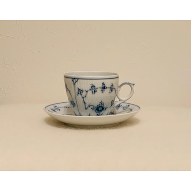 PICONE【Royal  Copenhagen】新品未使用・ブルーフルーテッドプレーン